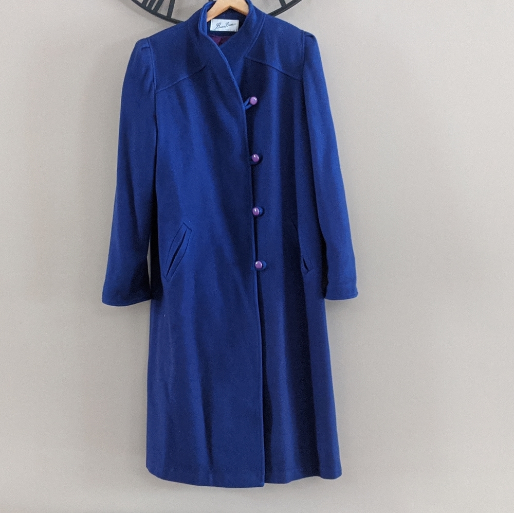 Vintage rare retro Beau Brem Wool Coat
